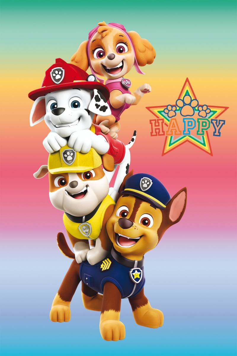 Bönninghoff Leinwandbild »Paw Patrol«, Filmfiguren, (1 St.), BxH: 90x60 cm von Bönninghoff