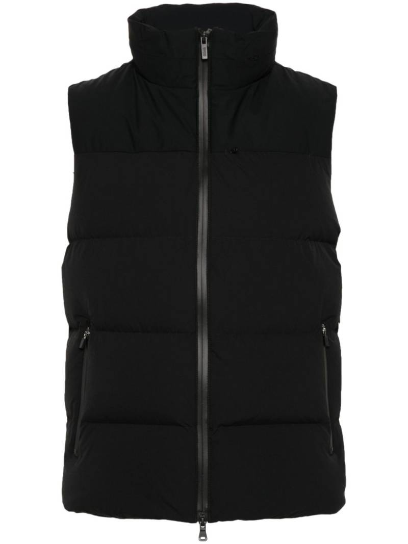 Boggi Milano B-Tech goose-down gilet - Black von Boggi Milano