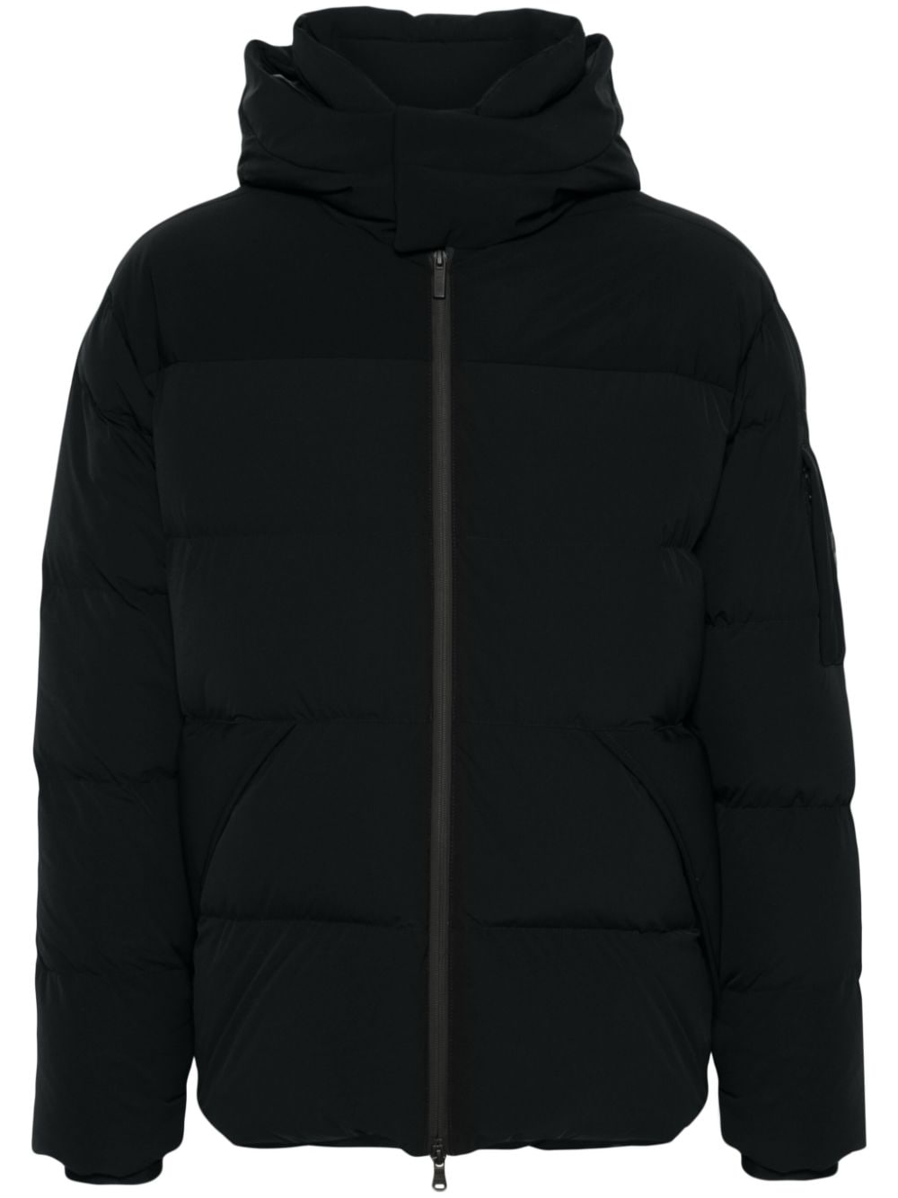 Boggi Milano B-Tech goose-down jacket - Black von Boggi Milano