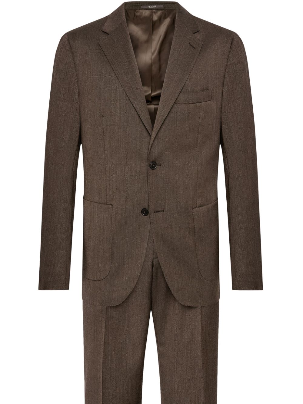 Boggi Milano wool suit - Brown von Boggi Milano