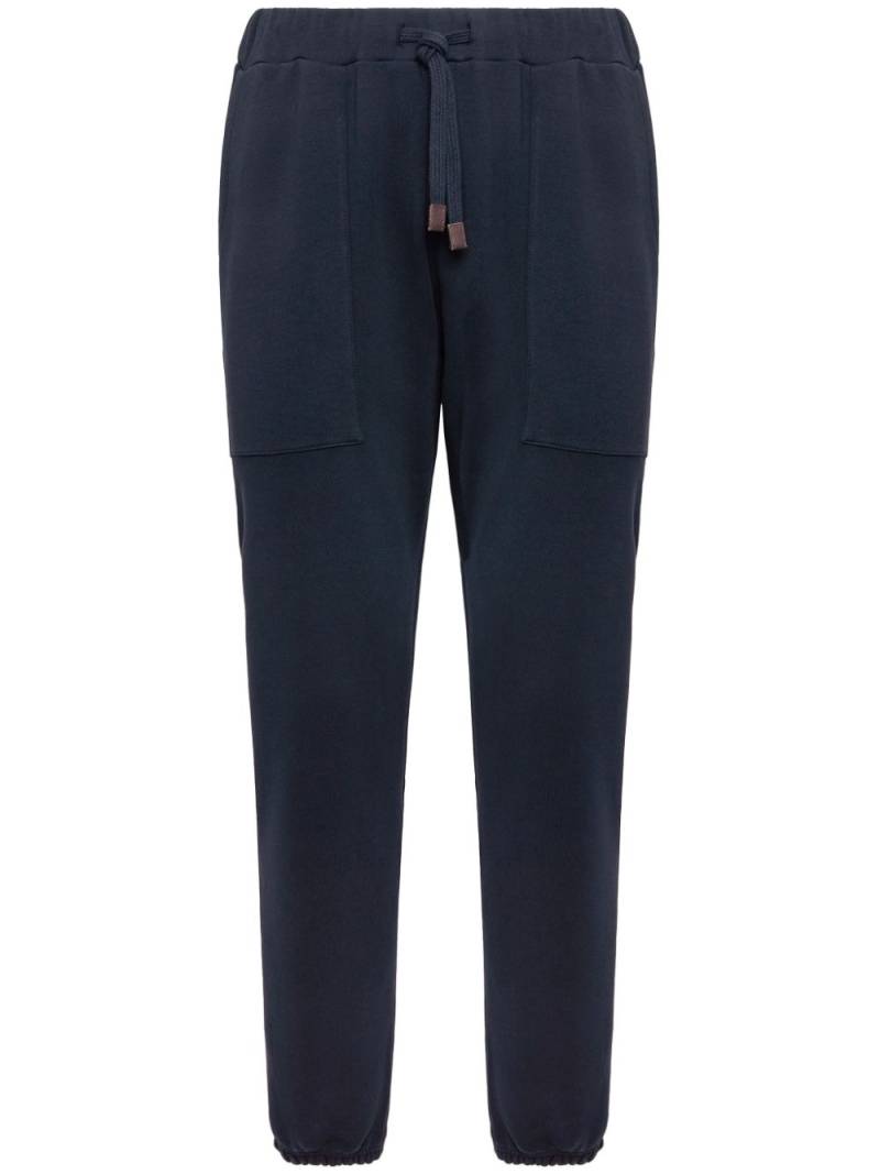 Boggi Milano Cotton Trousers - Blue von Boggi Milano