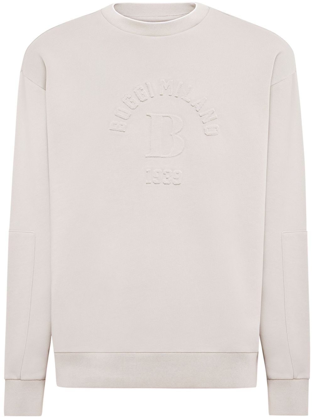 Boggi Milano crew-neck sweatshirt - Neutrals von Boggi Milano