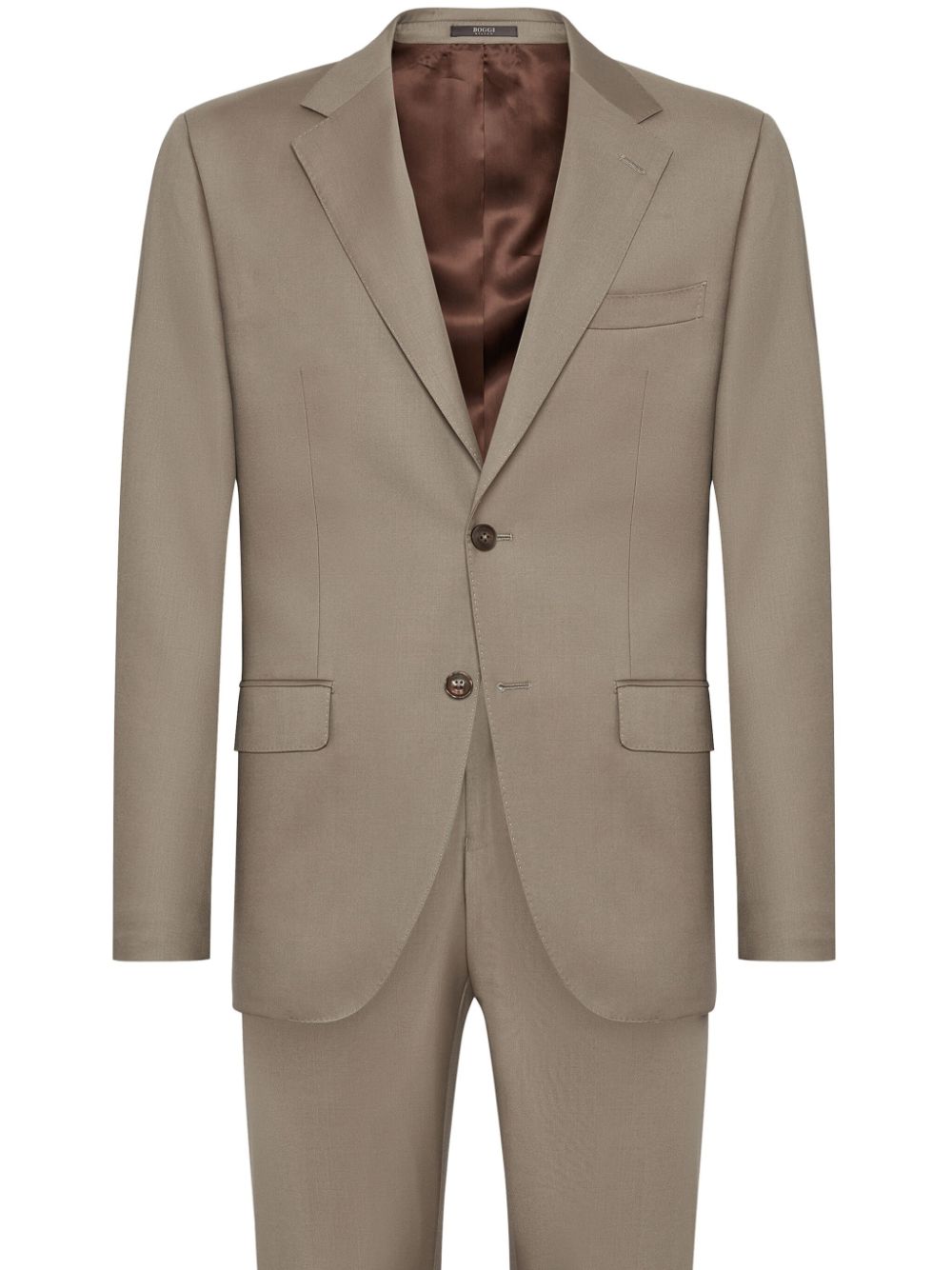 Boggi Milano Dove Grey Pure Wool Suit - Neutrals von Boggi Milano