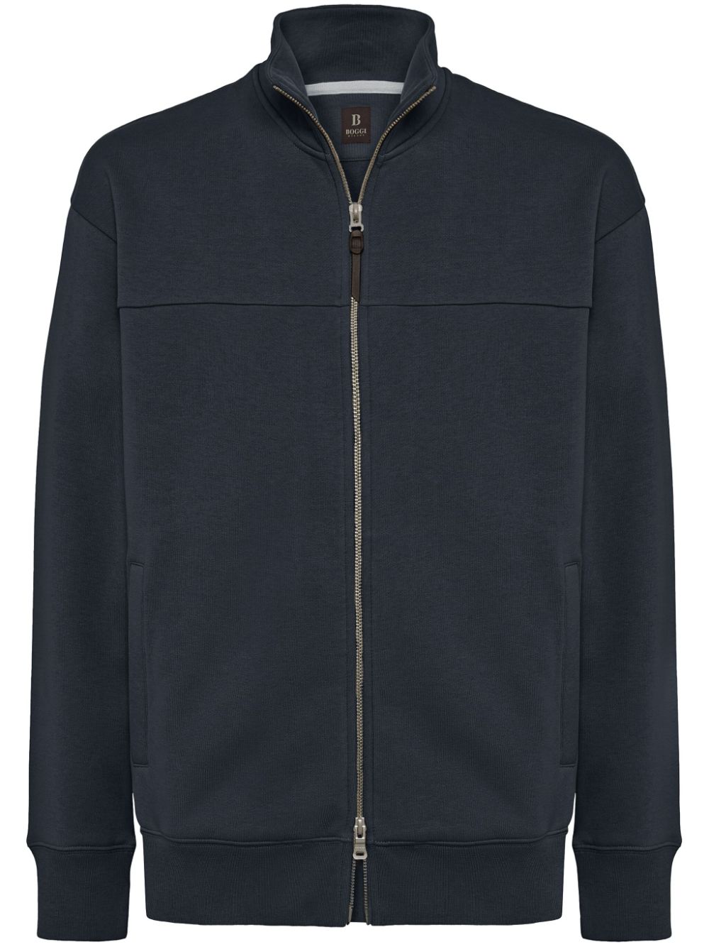 Boggi Milano cotton sweatshirt - Blue von Boggi Milano