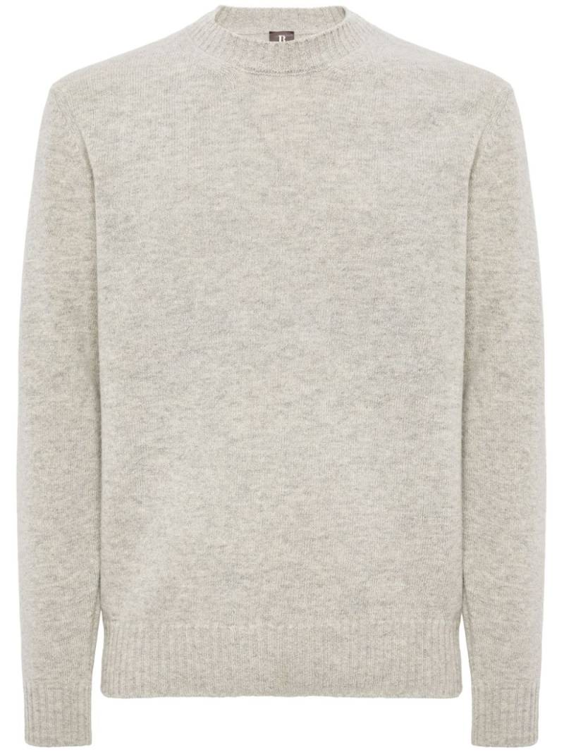 Boggi Milano crew-neck sweater - Grey von Boggi Milano