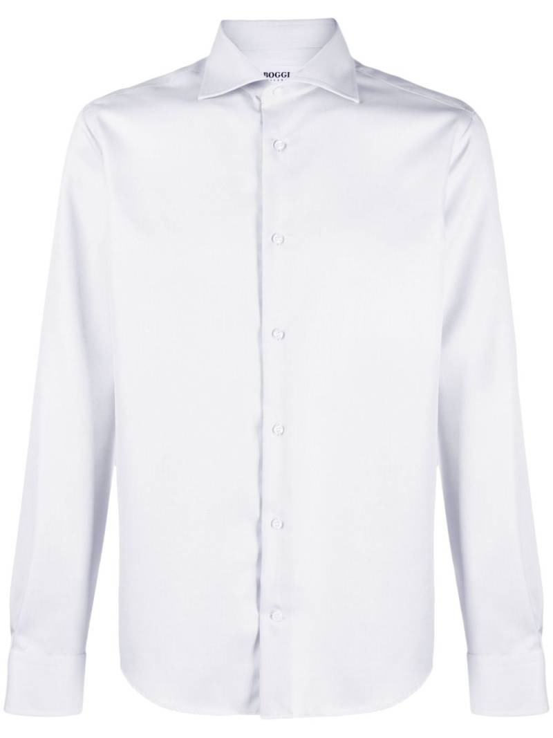 Boggi Milano Japanese Jersey polo shirt - White von Boggi Milano