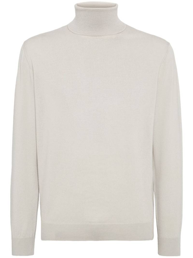 Boggi Milano wool sweater - Neutrals von Boggi Milano