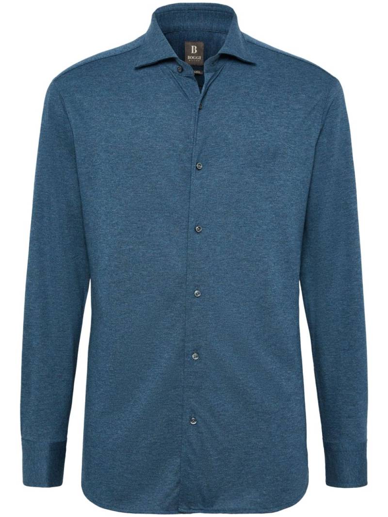 Boggi Milano cotton shirt - Blue von Boggi Milano