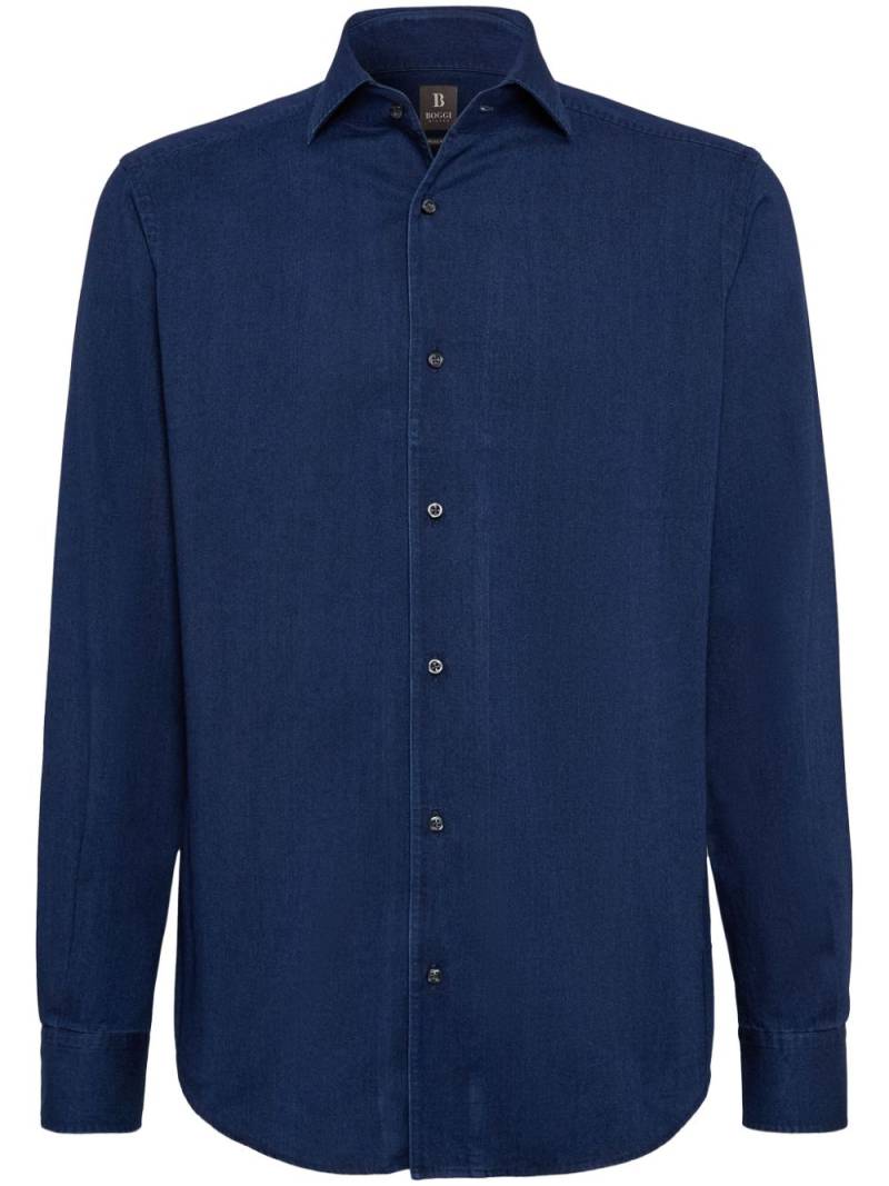 Boggi Milano denim shirt - Blue von Boggi Milano