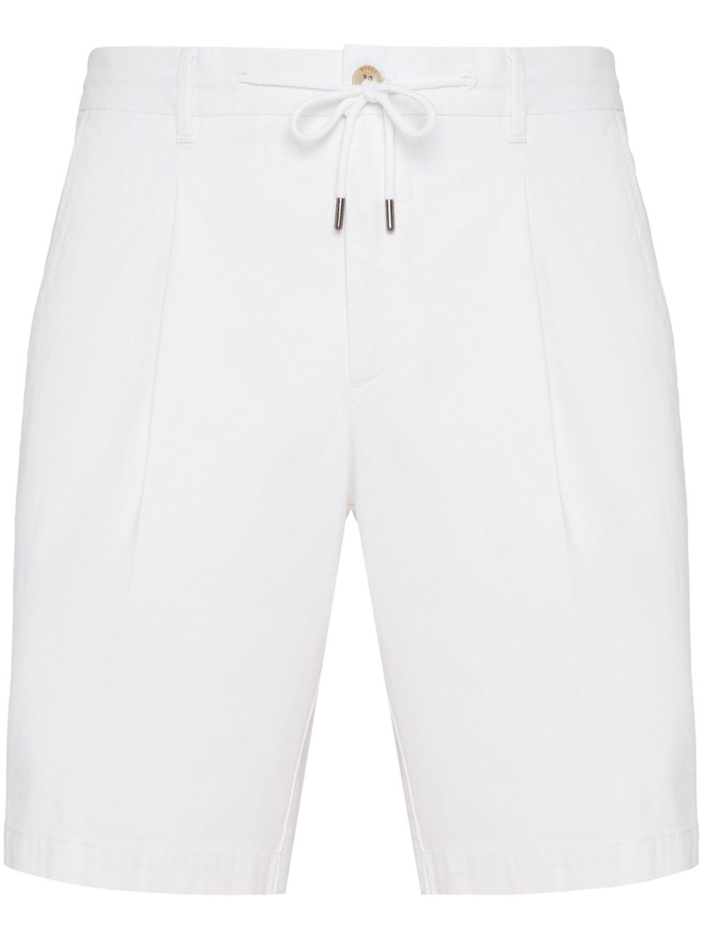 Boggi Milano pleat-detail shorts - White von Boggi Milano