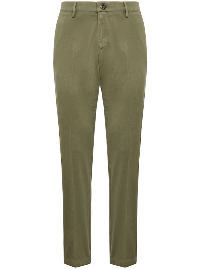 Boggi Milano cotton trousers - Green von Boggi Milano