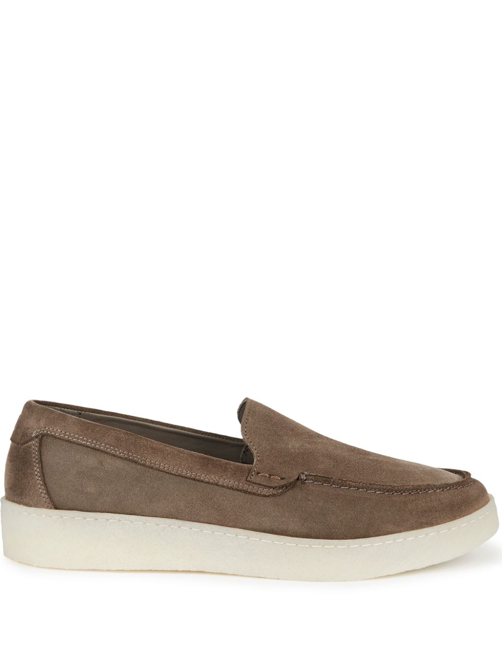 Boggi Milano suede loafers - Brown von Boggi Milano