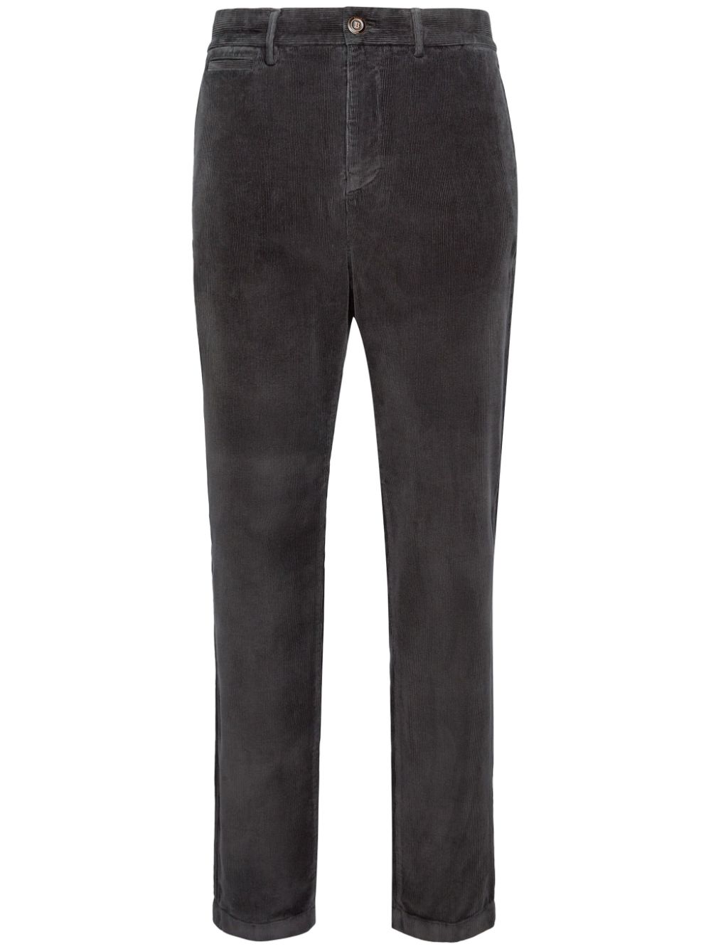 Boggi Milano velvet trousers - Grey von Boggi Milano