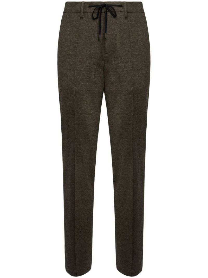 Boggi Milano pressed-crease trousers - Brown von Boggi Milano