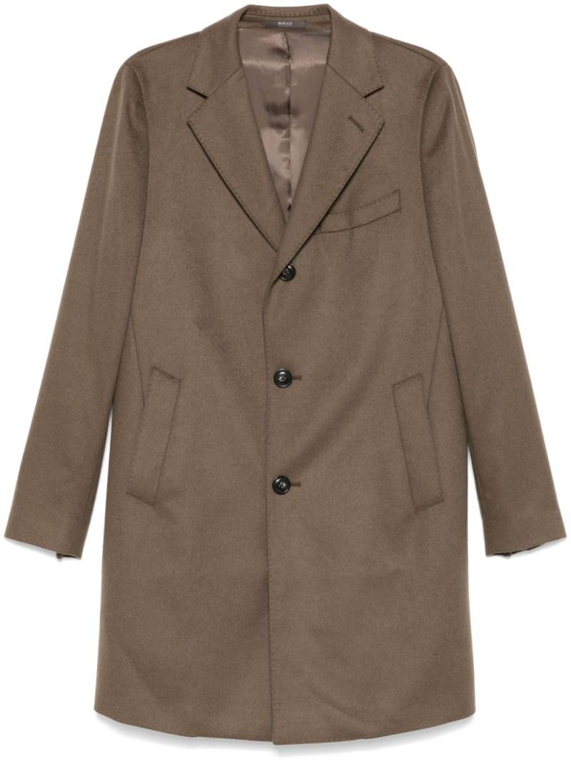 Boggi Milano cashmere coat - Brown von Boggi Milano