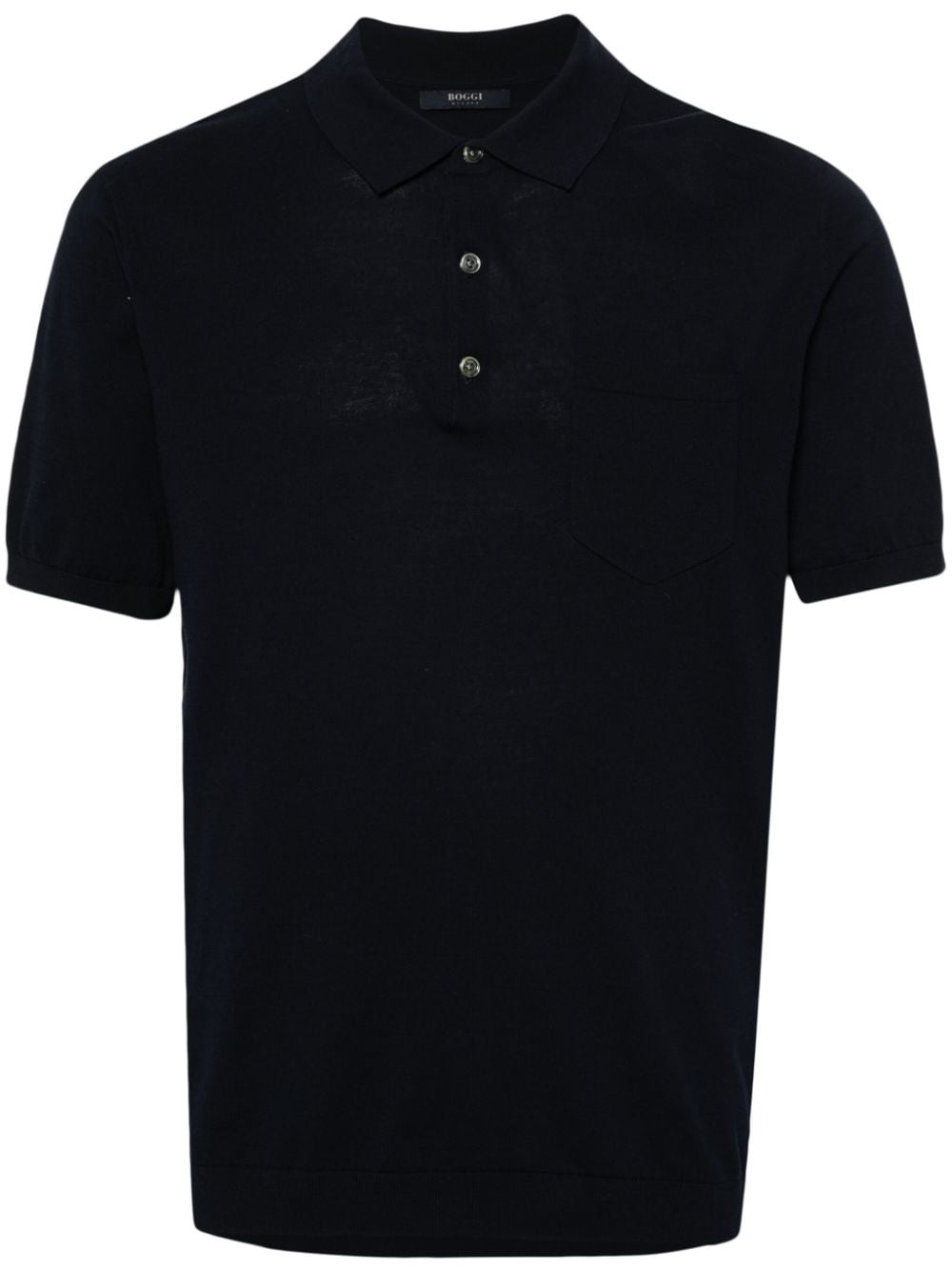 Boggi Milano chest-pocket polo shirt - Blue von Boggi Milano