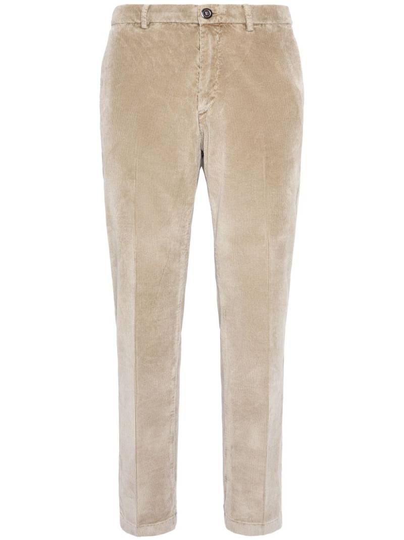 Boggi Milano corduroy trousers - Neutrals von Boggi Milano