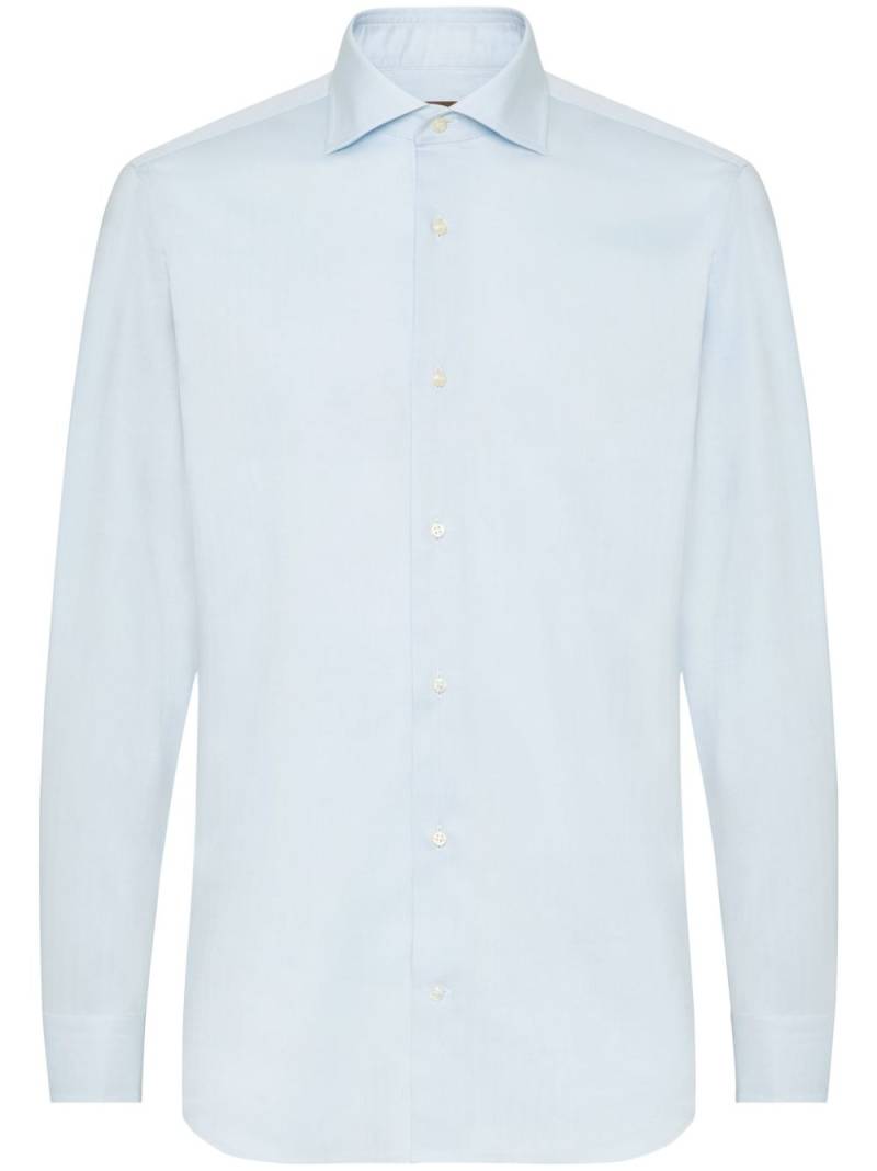 Boggi Milano cotton shirt - Blue von Boggi Milano