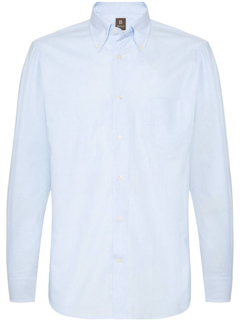 Boggi Milano cotton shirt - Blue von Boggi Milano