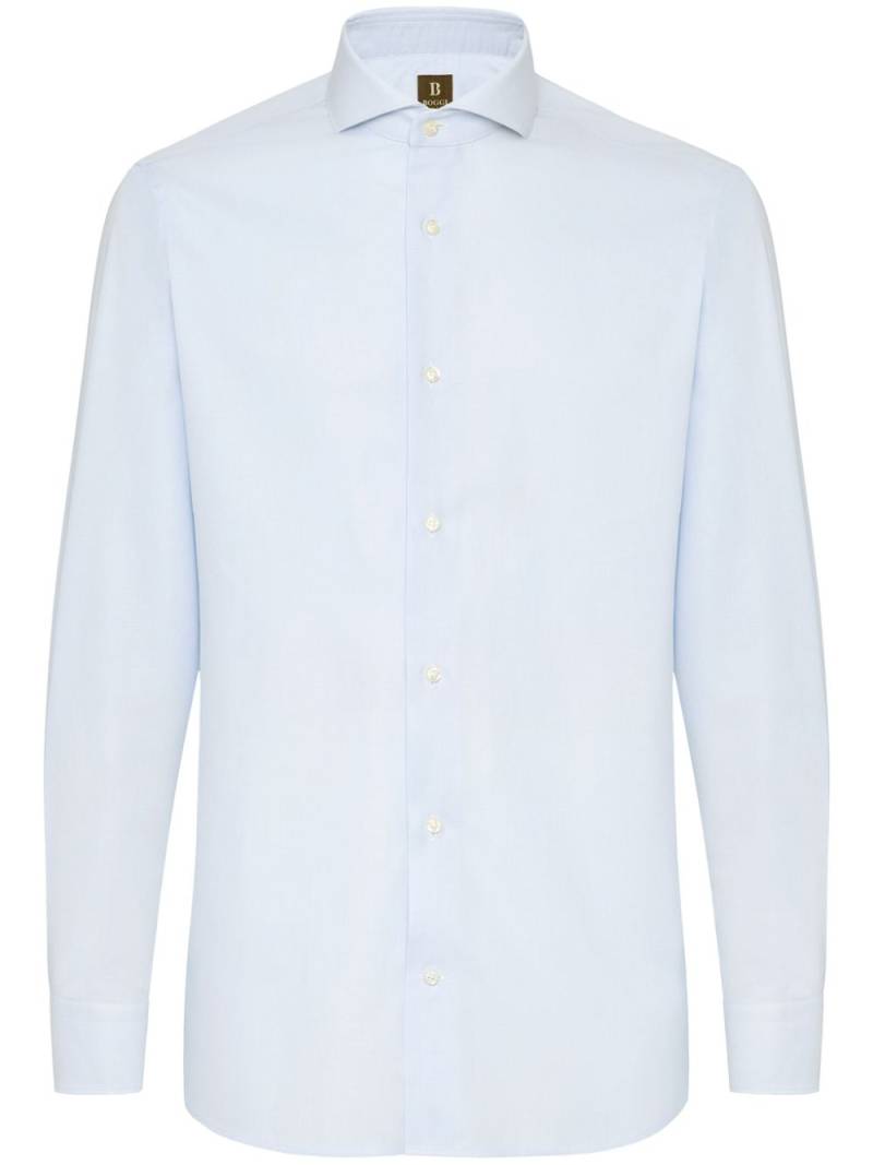 Boggi Milano cotton shirt - Blue von Boggi Milano