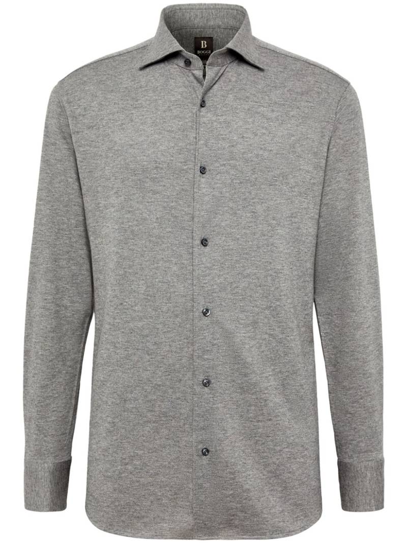 Boggi Milano cotton shirt - Grey von Boggi Milano