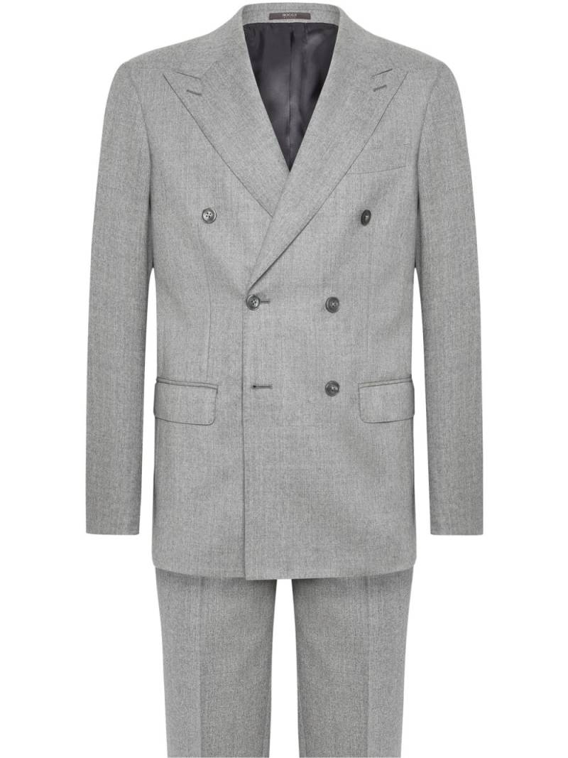 Boggi Milano double-breasted suit - Grey von Boggi Milano