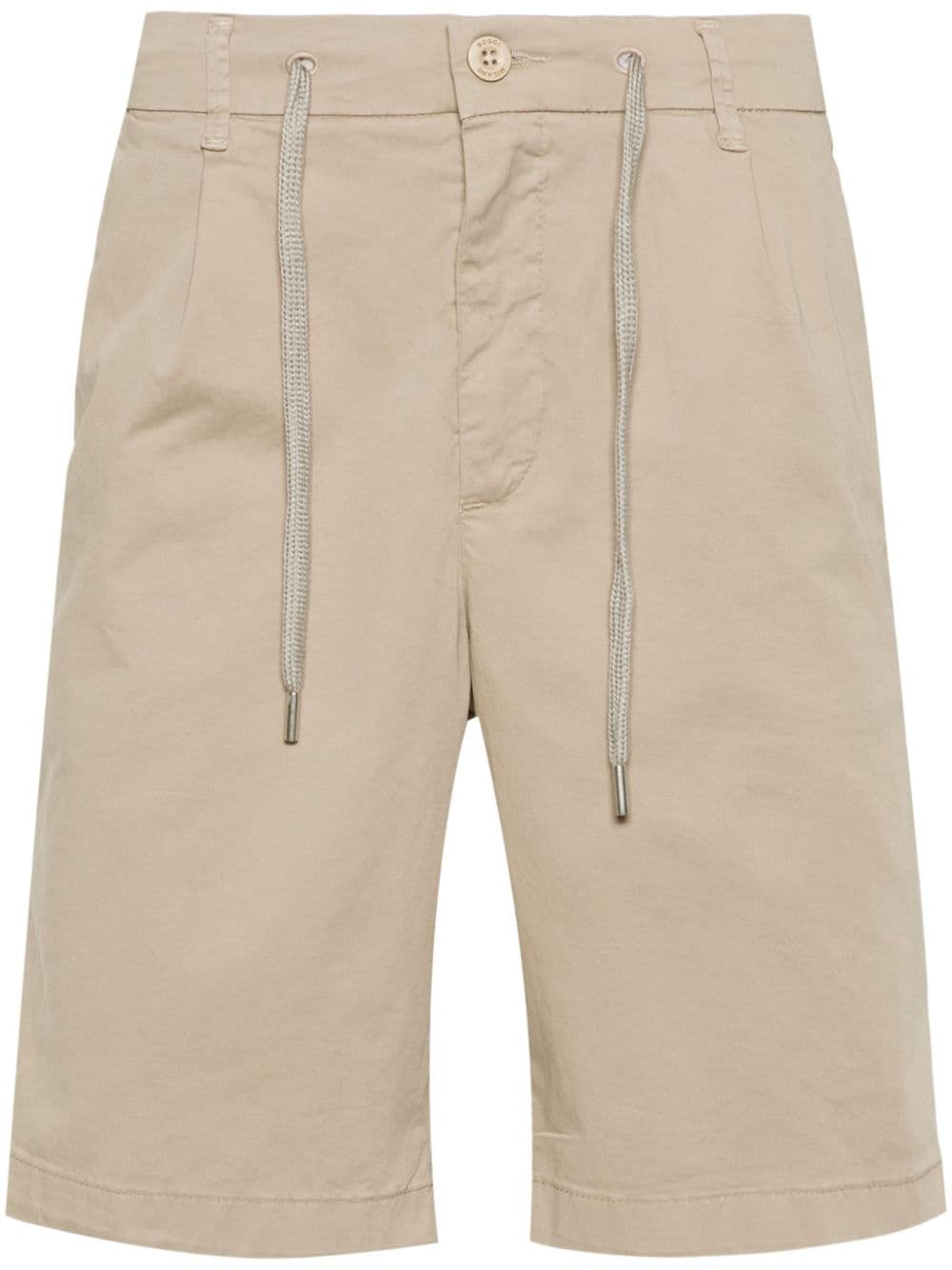 Boggi Milano drawstring-waist bermuda shorts - Neutrals von Boggi Milano