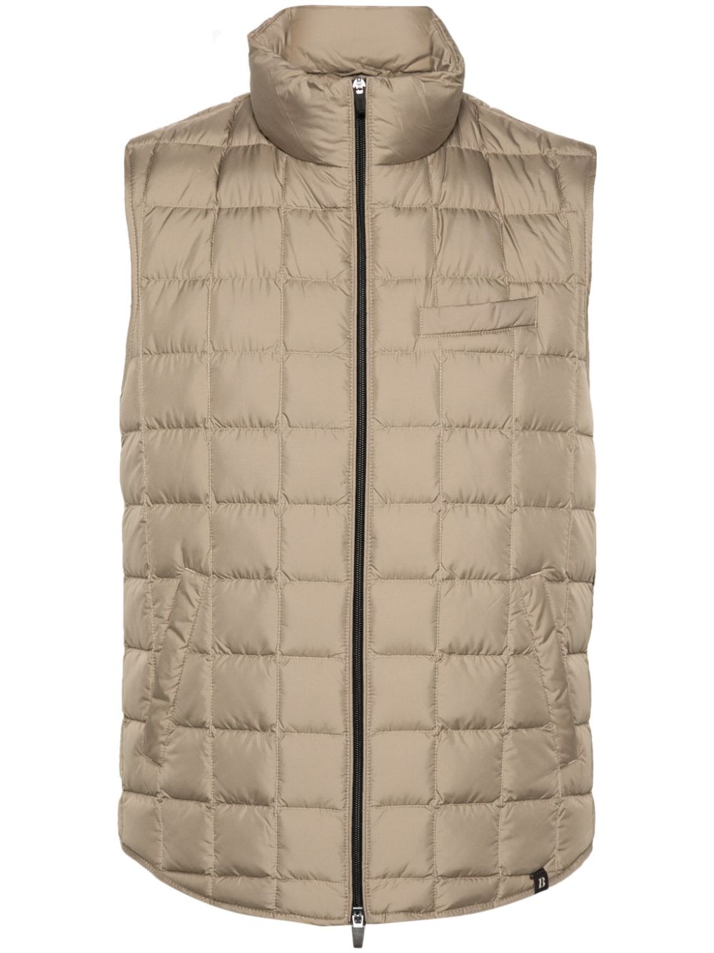 Boggi Milano goose-down gilet - Neutrals von Boggi Milano