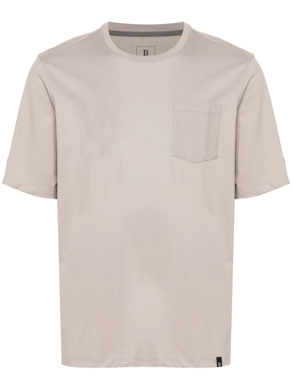 Boggi Milano high-performance jersey T-shirt - Neutrals von Boggi Milano