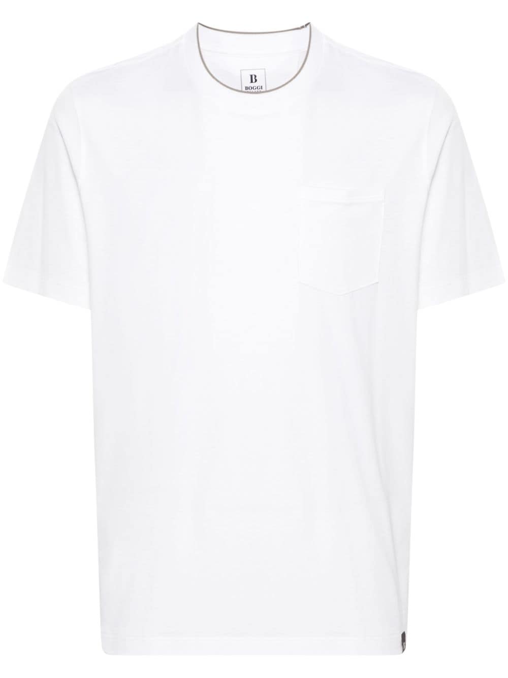 Boggi Milano jersey T-shirt - White von Boggi Milano