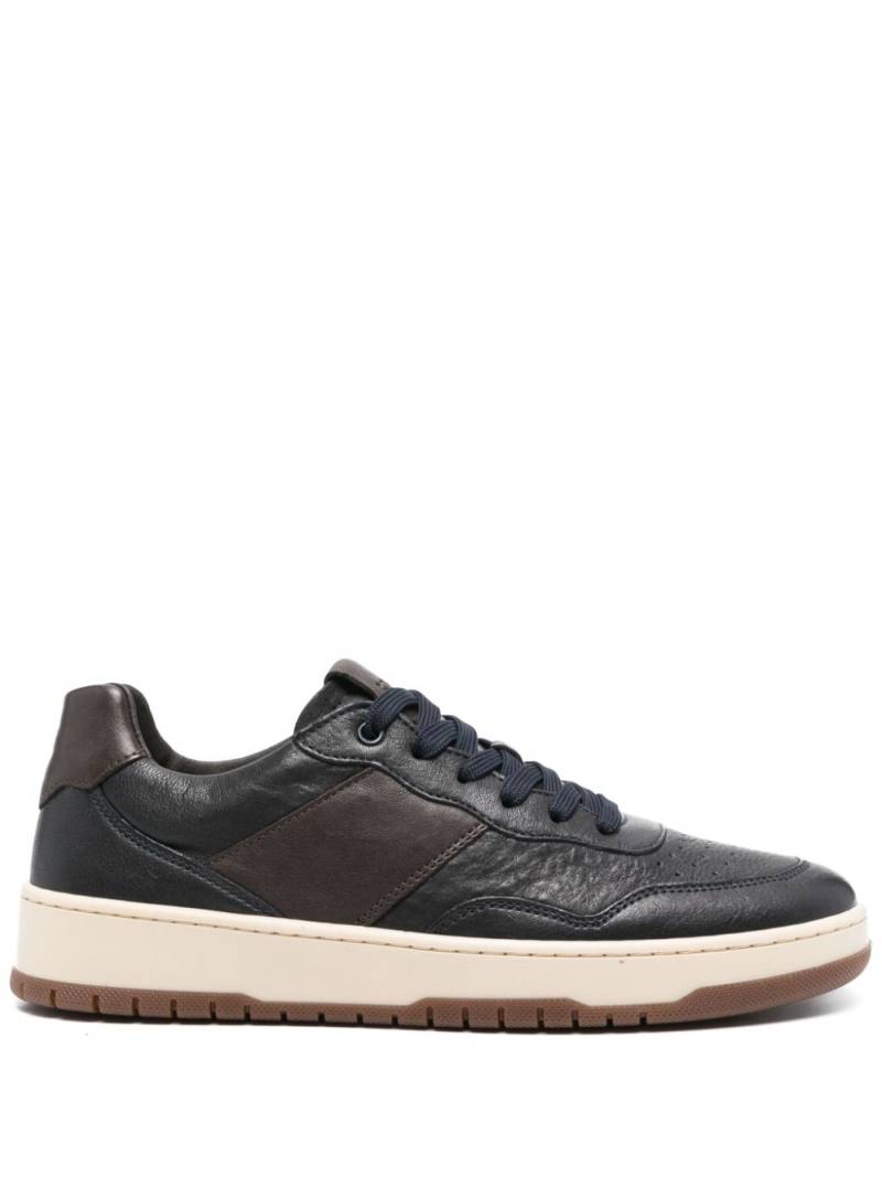 Boggi Milano leather sneakers - Blue von Boggi Milano