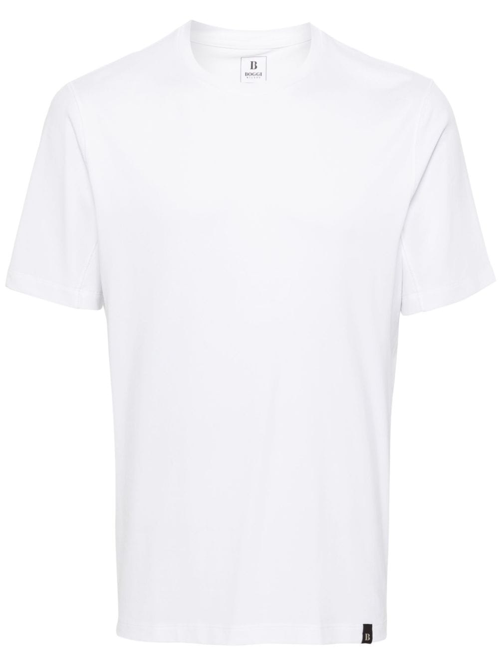 Boggi Milano logo-tag T-Shirt - White von Boggi Milano