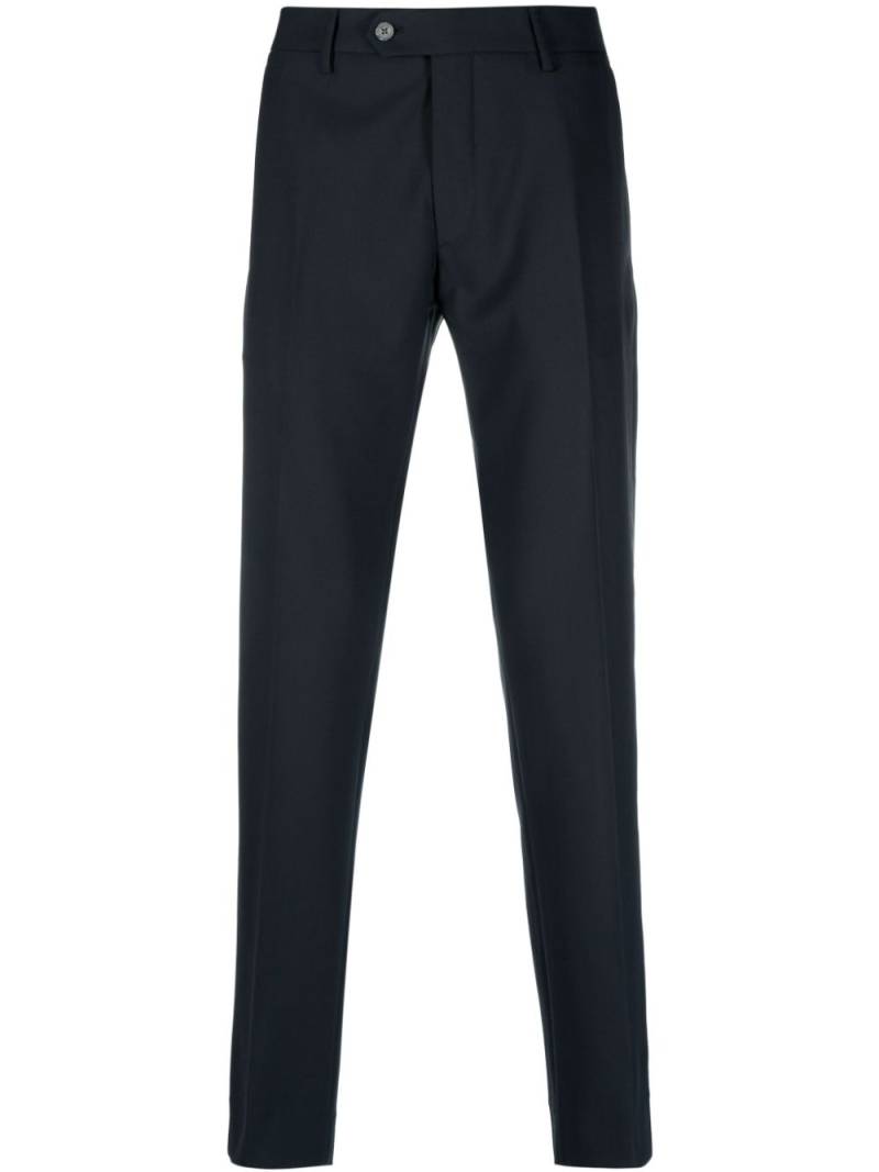 Boggi Milano mid-rise tailored trousers - Blue von Boggi Milano