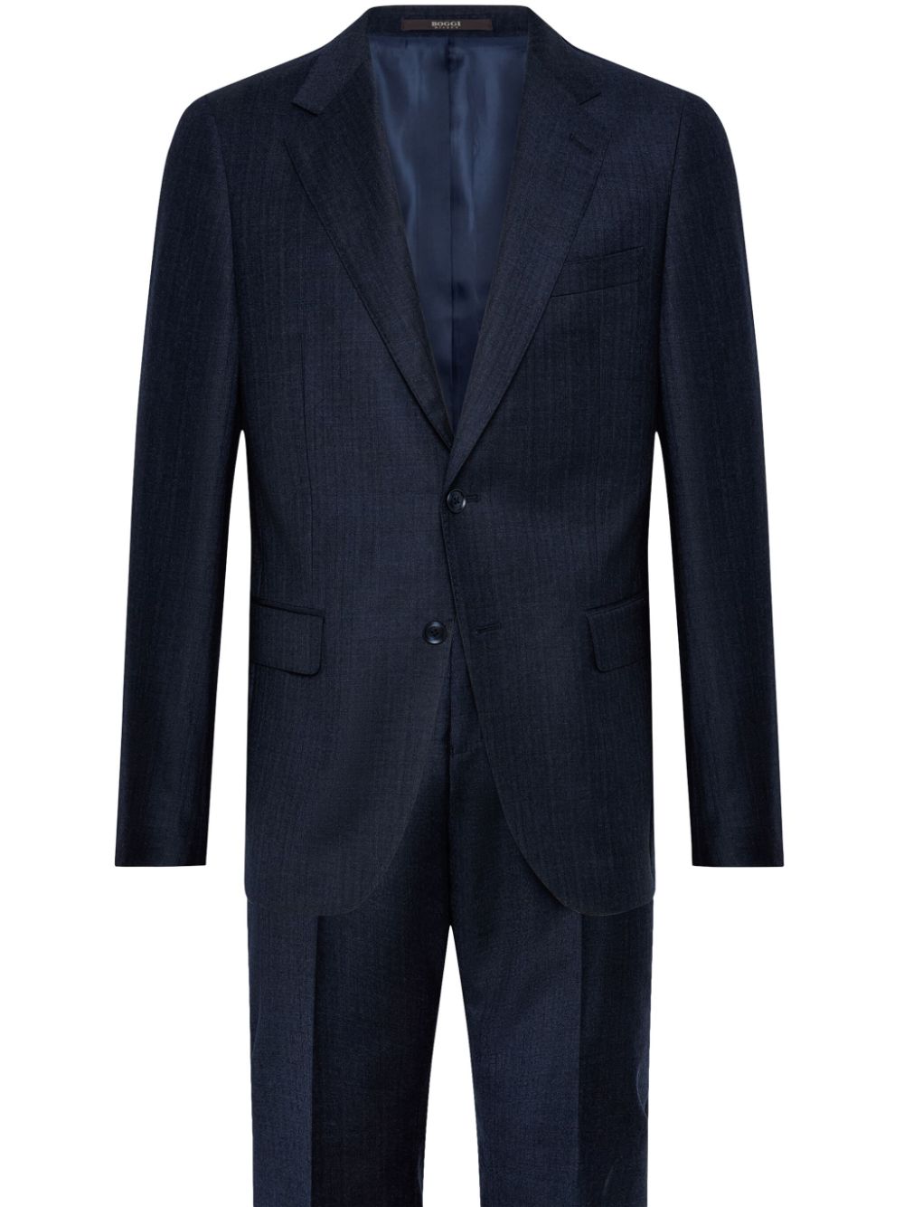 Boggi Milano pinstripe wool suit - Blue von Boggi Milano