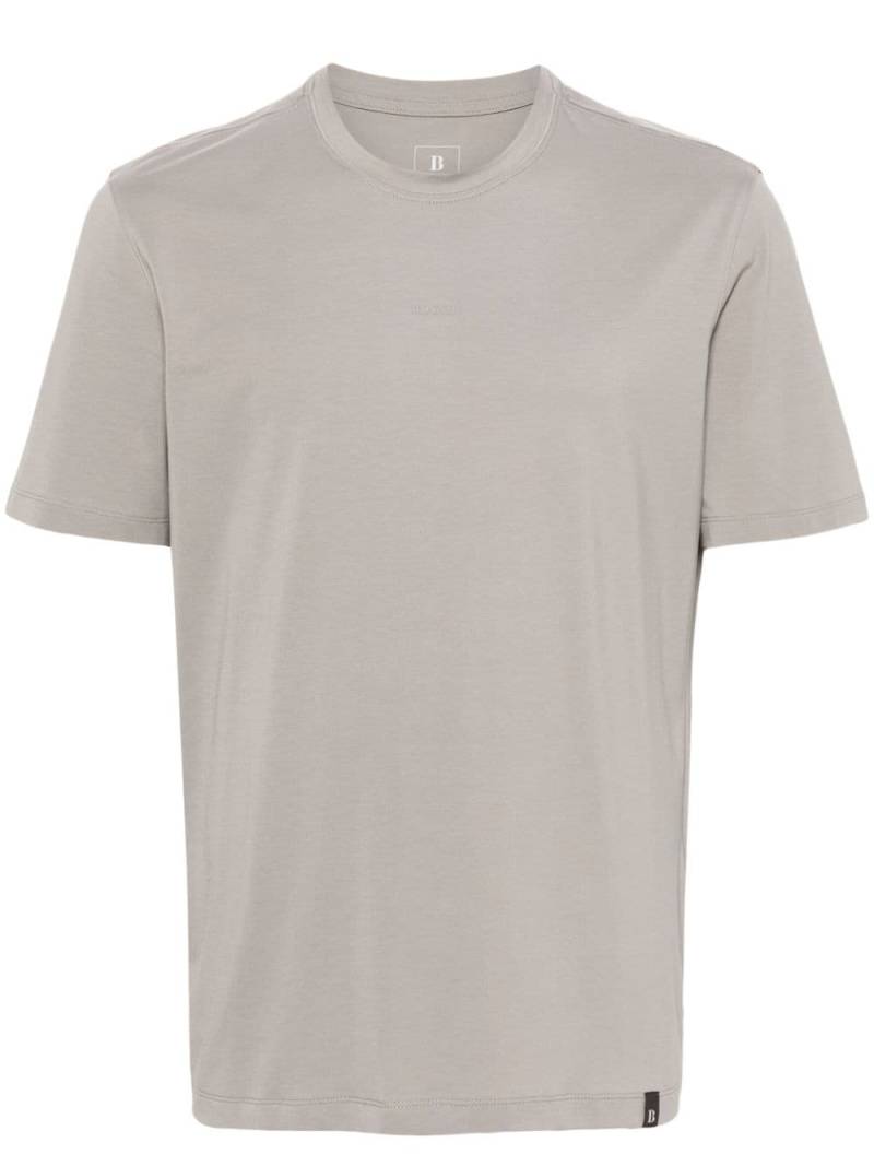 Boggi Milano raised-logo T-shirt - Grey von Boggi Milano