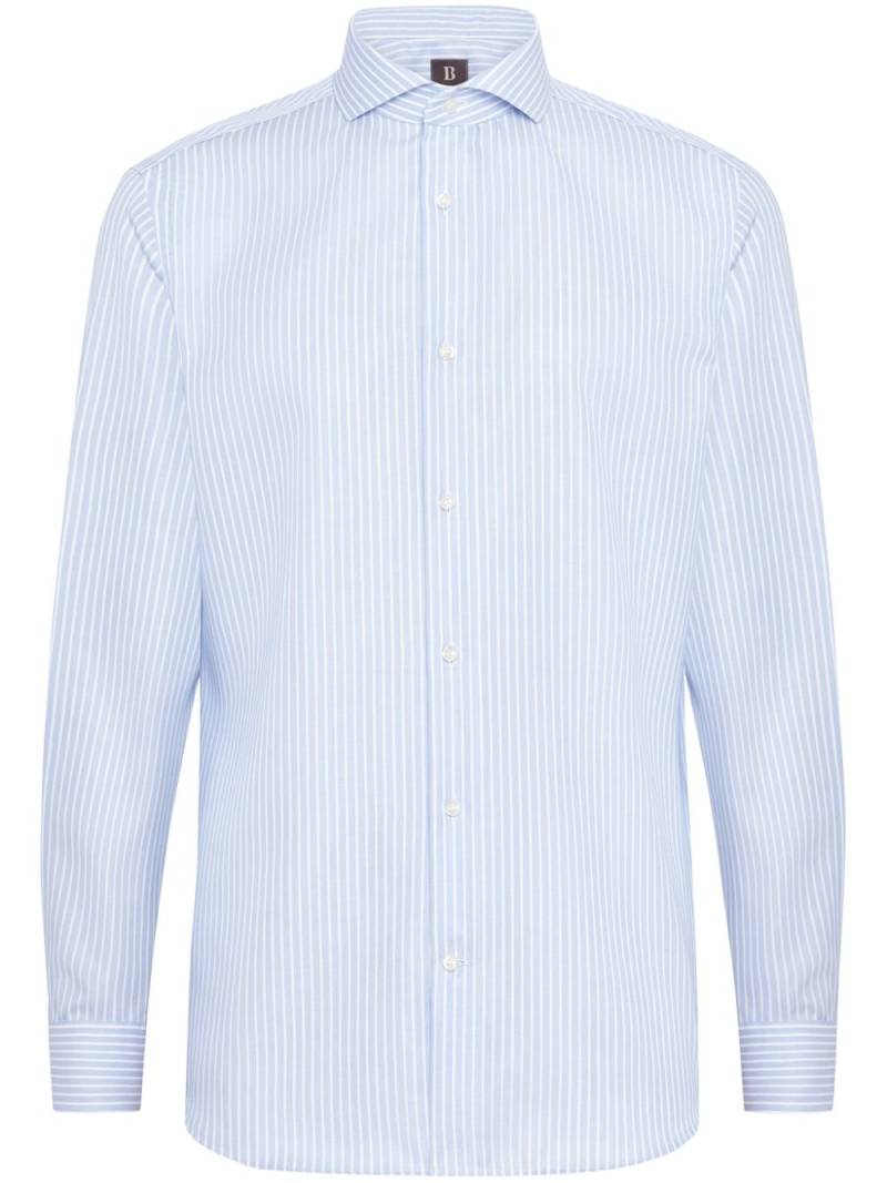 Boggi Milano regular-fit striped shirt - Blue von Boggi Milano