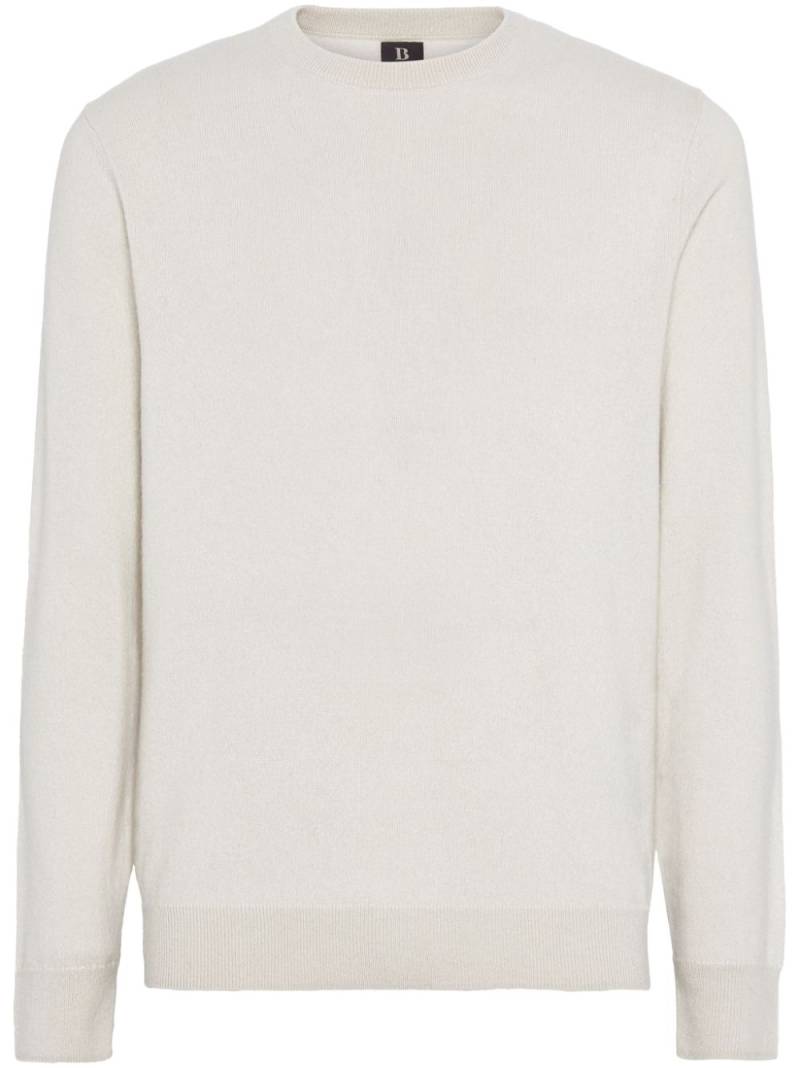 Boggi Milano round neck jumper - Neutrals von Boggi Milano