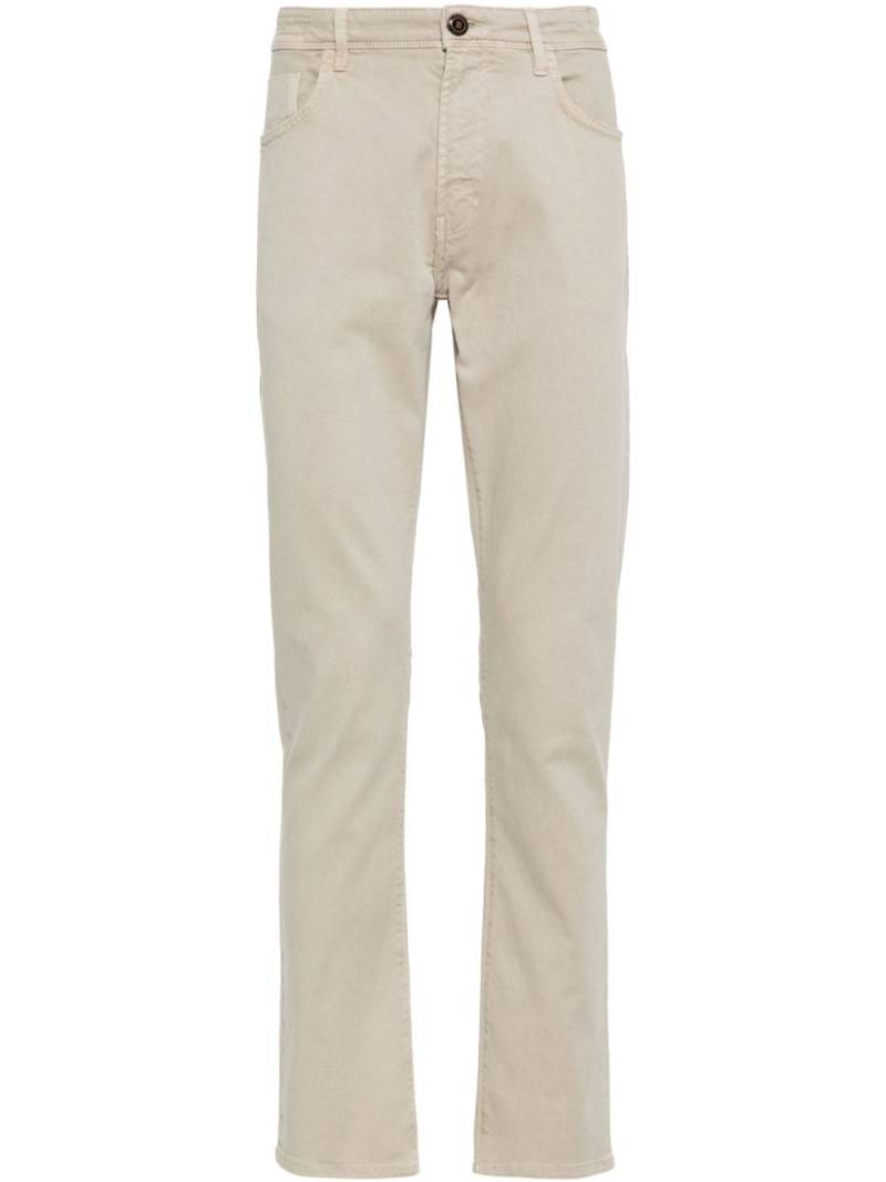 Boggi Milano slim-fit jeans - Neutrals von Boggi Milano