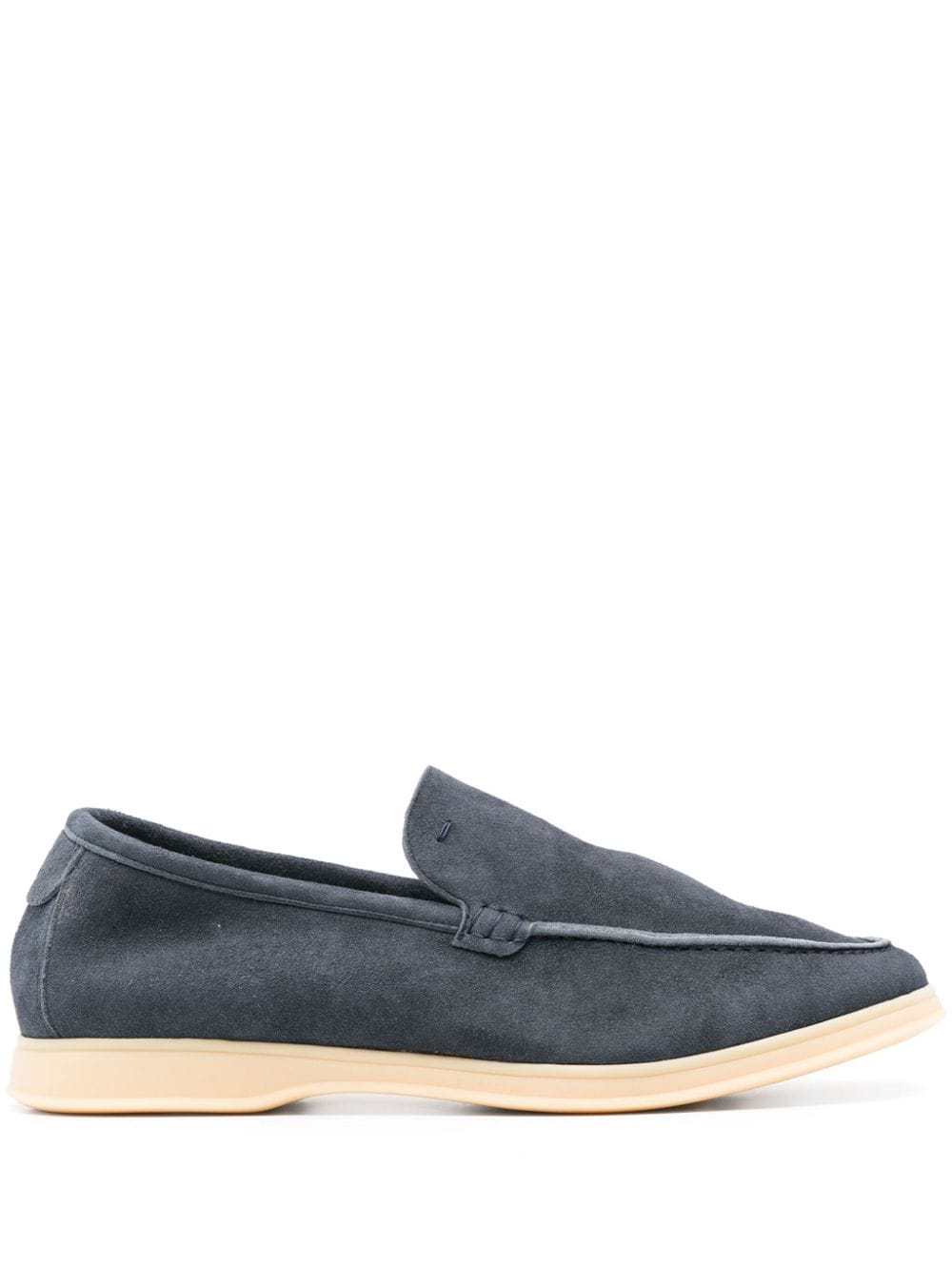 Boggi Milano slip-on suede loafers - Blue von Boggi Milano