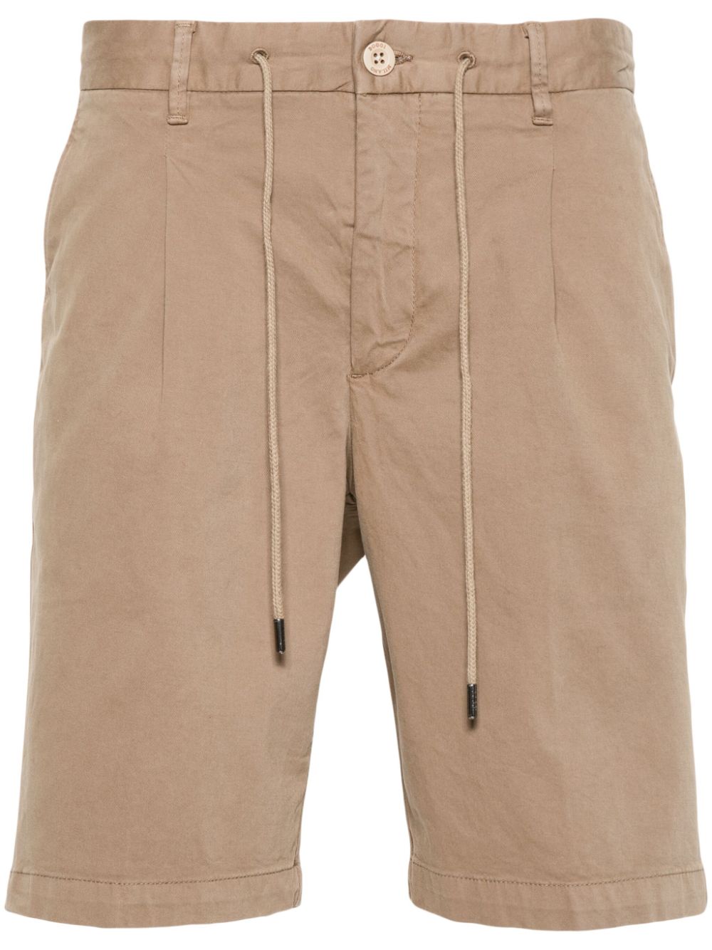 Boggi Milano stretch-cotton bermuda shorts - Neutrals von Boggi Milano