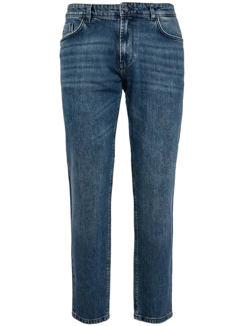 Boggi Milano stretch-cotton jeans - Blue von Boggi Milano