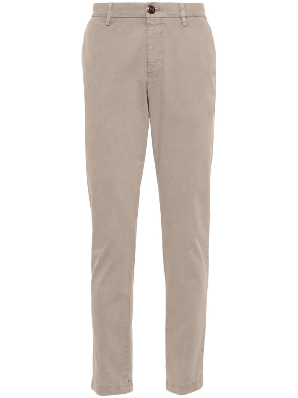 Boggi Milano stretch-cotton trousers - Neutrals von Boggi Milano