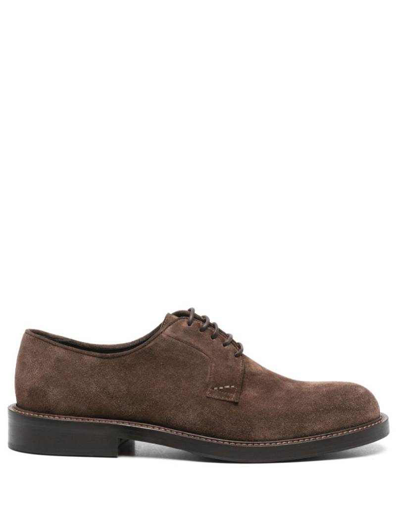 Boggi Milano suede derby shoes - Brown von Boggi Milano