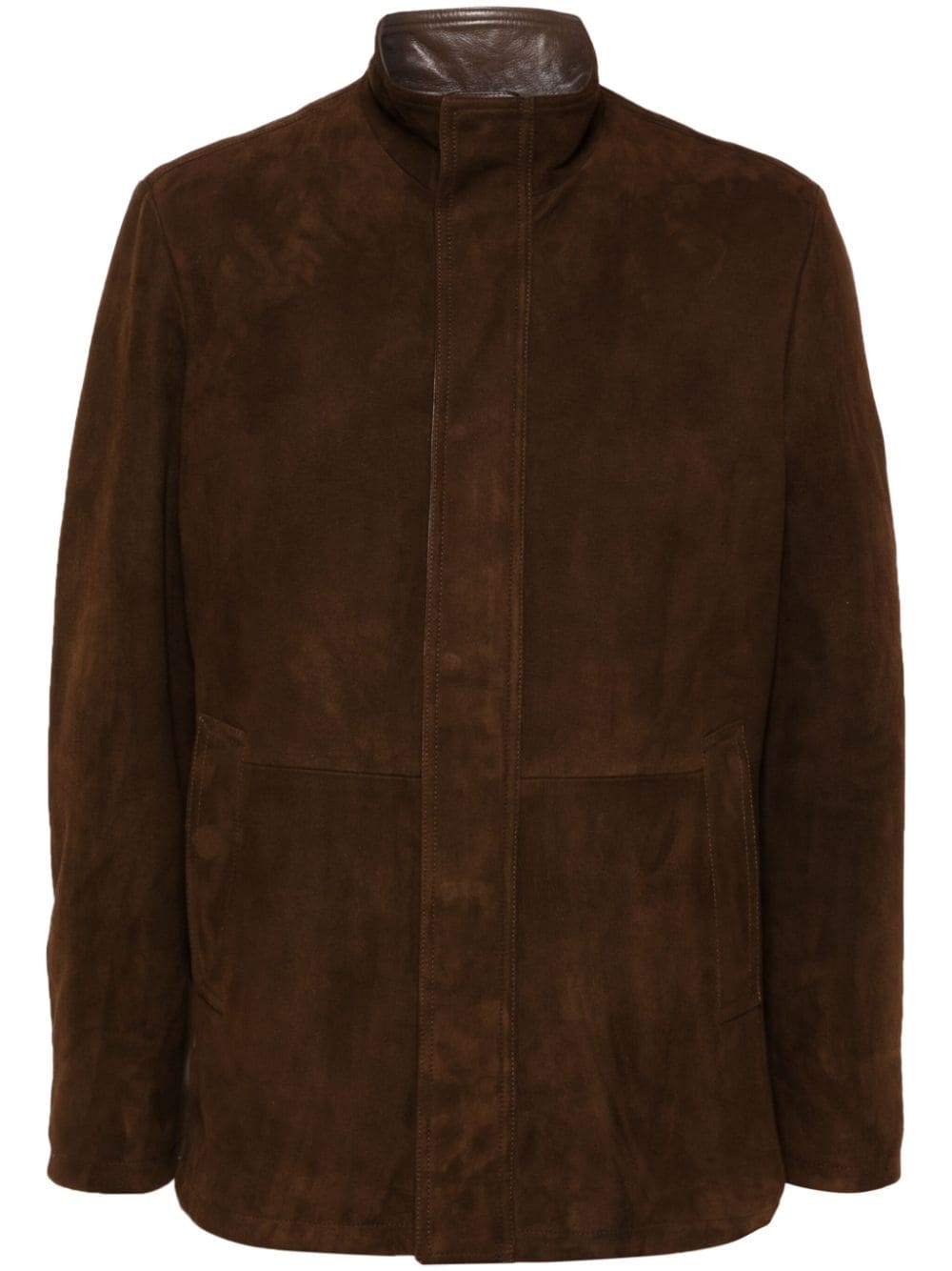 Boggi Milano suede jacket - Brown von Boggi Milano