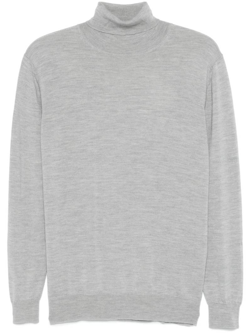 Boggi Milano turtleneck wool sweater - Grey von Boggi Milano