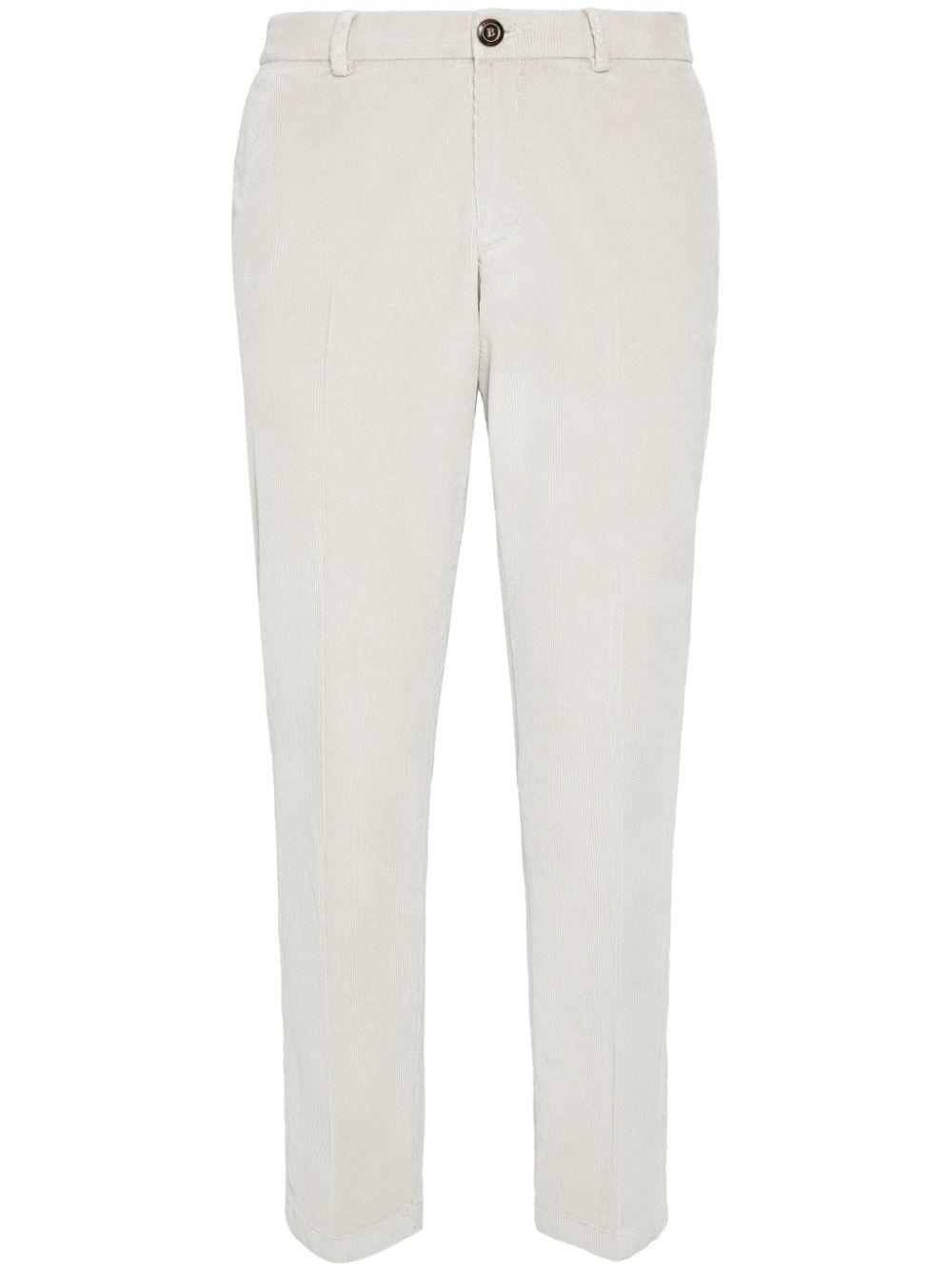 Boggi Milano velvet trousers - Grey von Boggi Milano