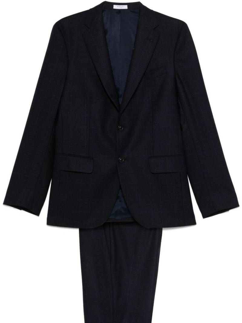 Boglioli Prince of Wales-pattern suit - Blue von Boglioli