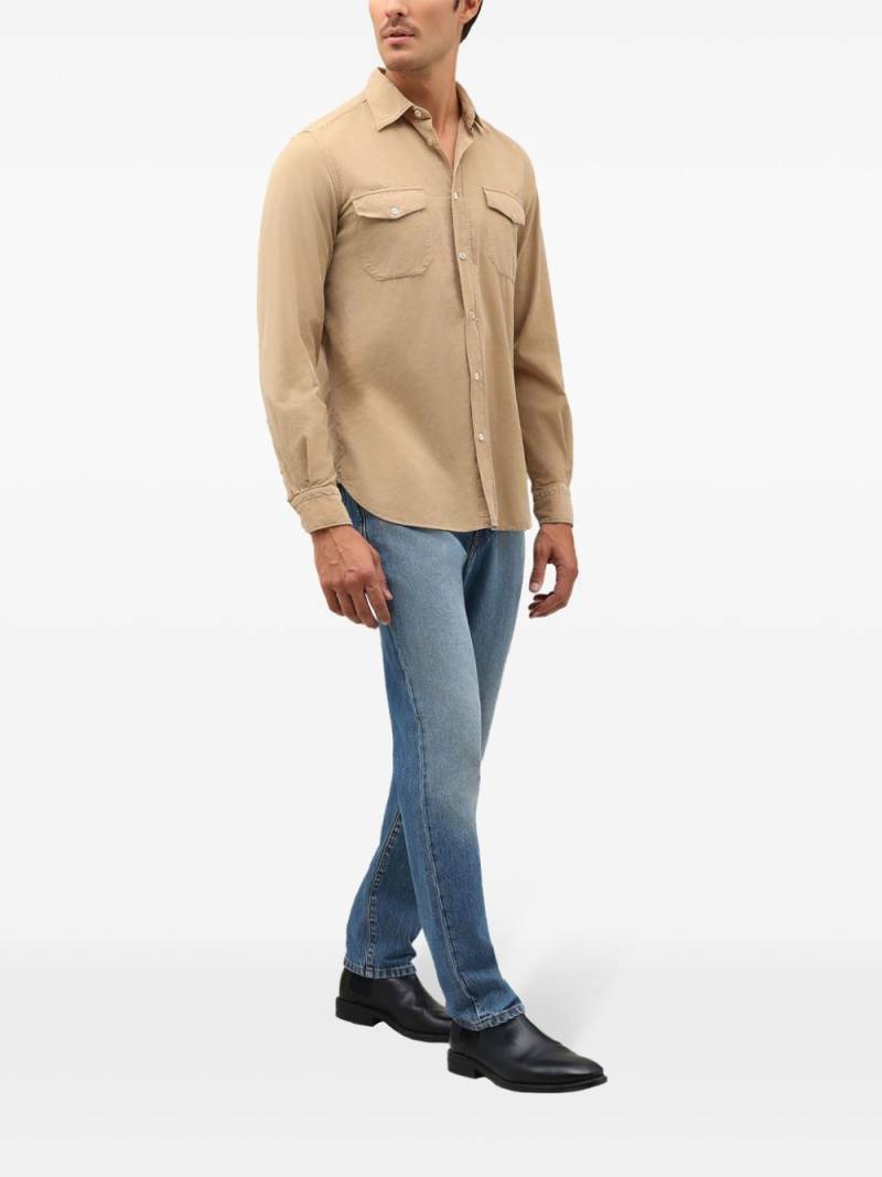 Boglioli Western corduroy shirt - Neutrals von Boglioli