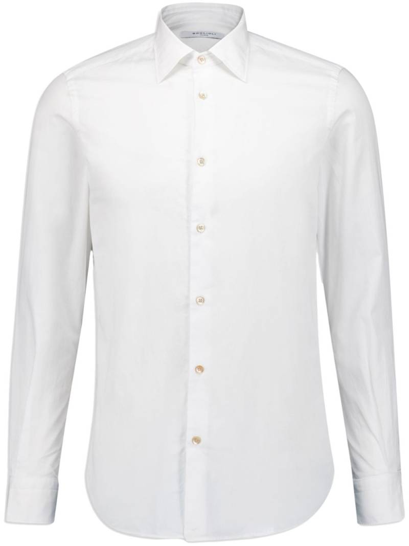 Boglioli cotton shirt - White von Boglioli