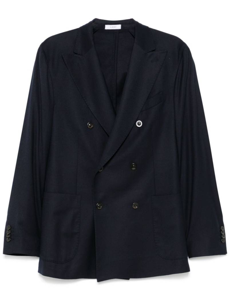 Boglioli double-breasted blazer - Blue von Boglioli